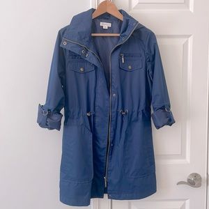 Barney’s New York Blue Rain Jacket Size Small
